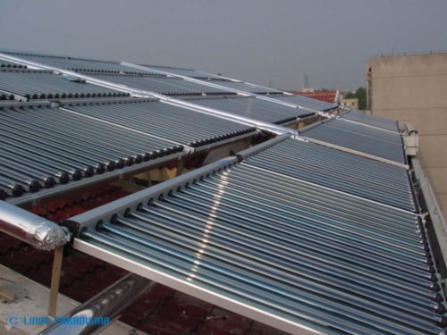 Pressurized Large Scale Water Heating Project